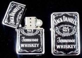 Isqueiro Earth A Fluído - Mod. Jack Daniels, Tipo Zippo